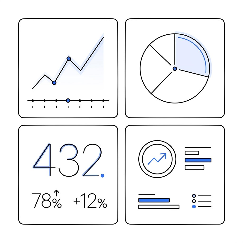 Analytics Dashboard Illustration