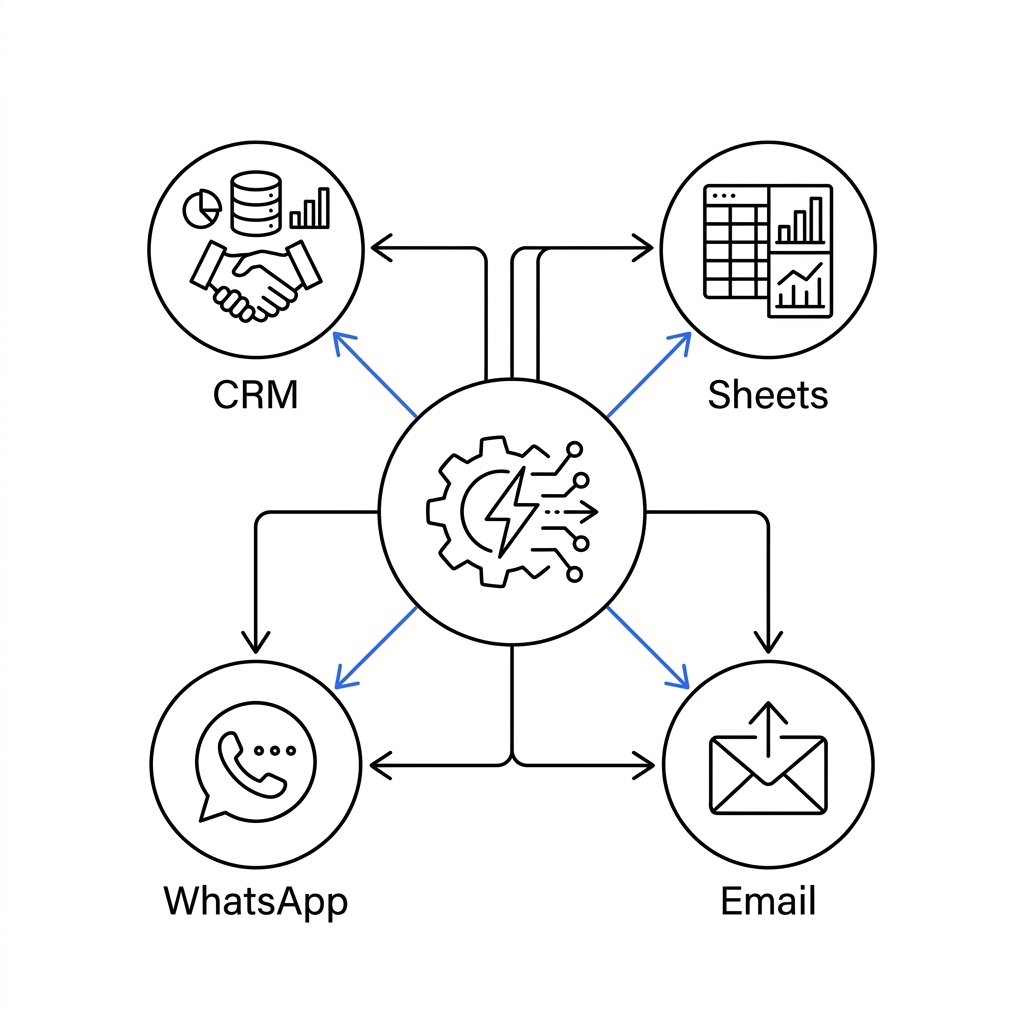 Business Automation Illustration